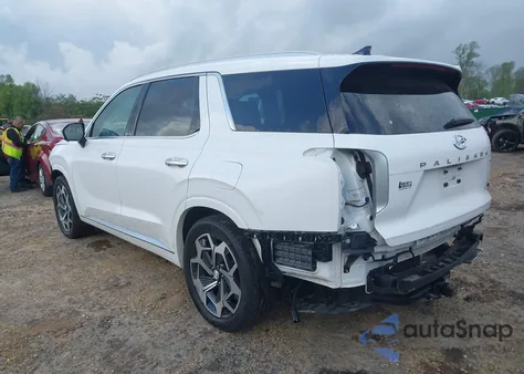 2021 Hyundai Palisade Calligraphy z USA, uszkodzony, nr VIN KM8R7DHEXMU183458